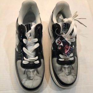 2PAC MAKAVELI BRANDED SNEAKERS RARE NEW SZ. 11 US